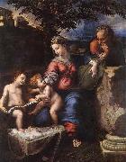 RAFFAELLO Sanzio Holy Family below the Oak Germany oil painting artist